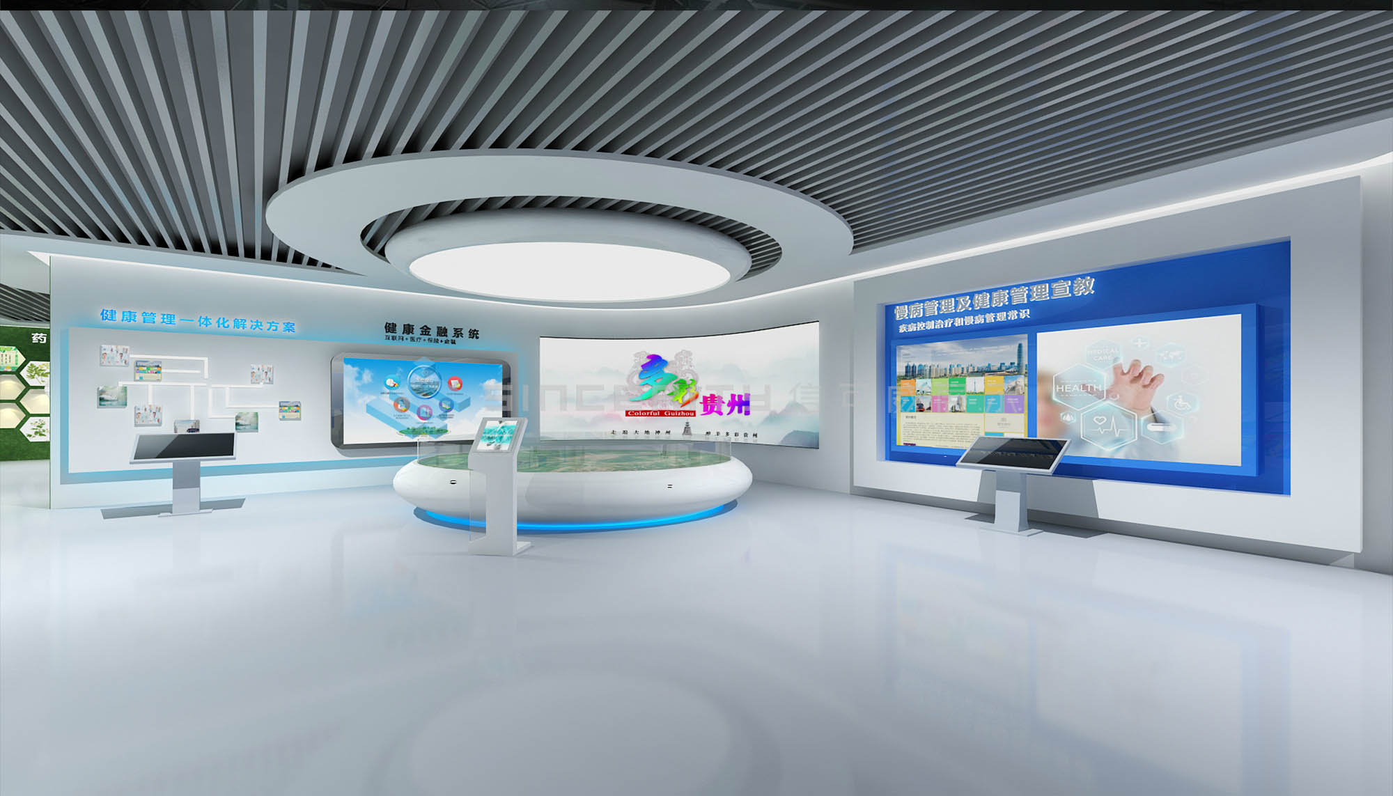 貴州省大健康(產業(yè))展示體驗中心館案例